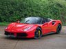 USED 2019 19 FERRARI 488 SPIDER CARBON EXTERIOR PACK, CARBON RACE PACK, CARBON + LED STEERING WHEEL, CARBON RACE SEATS, CAMERA, METALLIC ROSSO PAINT, SPORTS EXHAUST AND MORE!!!