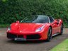 USED 2019 19 FERRARI 488 SPIDER CARBON EXTERIOR PACK, CARBON RACE PACK, CARBON + LED STEERING WHEEL, CARBON RACE SEATS, CAMERA, METALLIC ROSSO PAINT, SPORTS EXHAUST AND MORE!!!