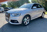 USED 2013 13 AUDI Q3 2.0 TFSI QUATTRO S LINE 5d 168 BHP Great Value Q3 With Massive Specification, ULEZ Compliant, 1 Former Owner With Full Service History