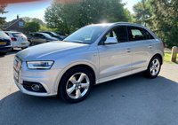 USED 2013 13 AUDI Q3 2.0 TFSI QUATTRO S LINE 5d 168 BHP Great Value Q3 With Massive Specification, ULEZ Compliant, 1 Former Owner With Full Service History