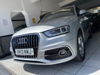 USED 2013 13 AUDI Q3 2.0 TFSI QUATTRO S LINE 5d 168 BHP Great Value Q3 With Massive Specification, ULEZ Compliant, 1 Former Owner With Full Service History
