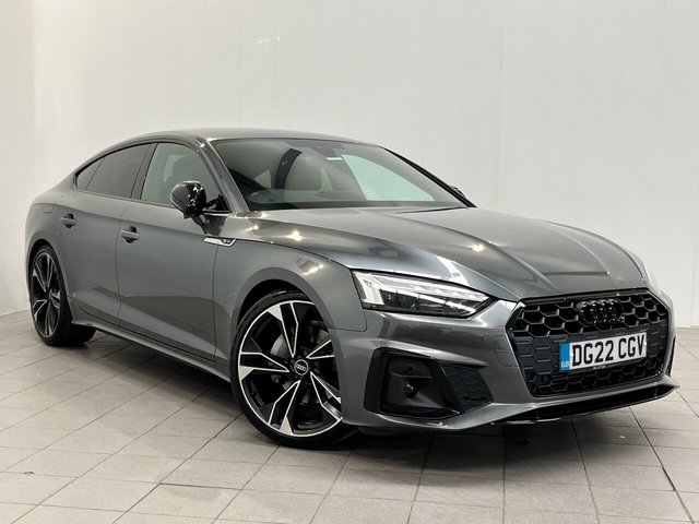 2022 22 Audi A5 2.0 SPORTBACK TFSI S LINE BLACK EDITION MHEV 5d 202 BHP