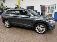 USED 2021 70 SKODA KODIAQ 1.5 SE L TSI DSG 5d 148 BHP 7 SEATS SAT NAV HEATED PART LEATHER INTERIOR PARKING SENSORS 1 OWNER SERVICE HISTORY 6 MONTHS GOLD WARRANTY