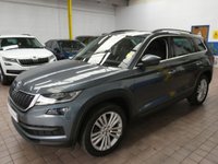 USED 2021 70 SKODA KODIAQ 1.5 SE L TSI DSG 5d 148 BHP 7 SEATS SAT NAV HEATED PART LEATHER INTERIOR PARKING SENSORS 1 OWNER SERVICE HISTORY 6 MONTHS GOLD WARRANTY
