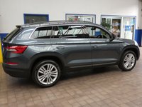USED 2021 70 SKODA KODIAQ 1.5 SE L TSI DSG 5d 148 BHP 7 SEATS SAT NAV HEATED PART LEATHER INTERIOR PARKING SENSORS 1 OWNER SERVICE HISTORY 6 MONTHS GOLD WARRANTY