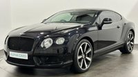 USED 2013 B BENTLEY CONTINENTAL 4.0 GT V8 2d 500 BHP Striking Oynx Black , Beluga Full Leather Interior, Complete Service Record