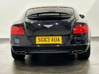 USED 2013 B BENTLEY CONTINENTAL 4.0 GT V8 2d 500 BHP Striking Oynx Black , Beluga Full Leather Interior, Complete Service Record