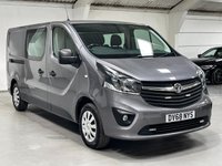 USED 2018 68 VAUXHALL VIVARO 1.6 L2H1 2900 SPORTIVE CDTI 120 BHP FITTED TOWBAR+6 SEATS+REARSENS