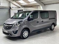USED 2018 68 VAUXHALL VIVARO 1.6 L2H1 2900 SPORTIVE CDTI 120 BHP FITTED TOWBAR+6 SEATS+REARSENS