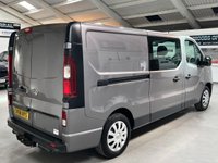 USED 2018 68 VAUXHALL VIVARO 1.6 L2H1 2900 SPORTIVE CDTI 120 BHP FITTED TOWBAR+6 SEATS+REARSENS