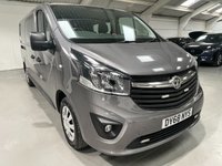 USED 2018 68 VAUXHALL VIVARO 1.6 L2H1 2900 SPORTIVE CDTI 120 BHP FITTED TOWBAR+6 SEATS+REARSENS