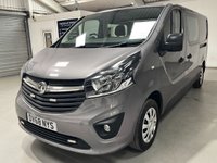 USED 2018 68 VAUXHALL VIVARO 1.6 L2H1 2900 SPORTIVE CDTI 120 BHP FITTED TOWBAR+6 SEATS+REARSENS