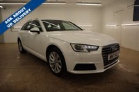 USED 2017 17 AUDI A4 1.4 AVANT TFSI SE 5d 148 BHP IN STUNNING WHITE WITH DAB RADIO & BLUETOOTH