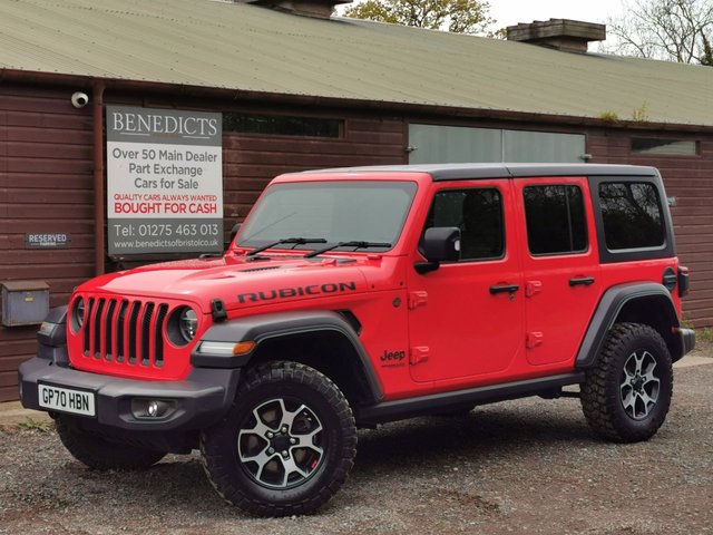2020 70 Jeep Wrangler 2.0 RUBICON UNLIMITED 4d 269 BHP