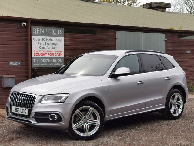 2017 66 Audi Q5 2.0 TDI QUATTRO S LINE PLUS 5d 187 BHP