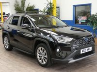 USED 2021 21 TOYOTA RAV4 2.5 VVT-I EXCEL 5d 219 BHP SAT NAV LEATHER HEATED SEATS CAMERA PARKING SENSORS 1 OWNER SERVICE HISTORY TOYOTA WARRANTY TILL APRIL 2031