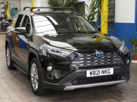 USED 2021 21 TOYOTA RAV4 2.5 VVT-I EXCEL 5d 219 BHP SAT NAV LEATHER HEATED SEATS CAMERA PARKING SENSORS 1 OWNER SERVICE HISTORY TOYOTA WARRANTY TILL APRIL 2031