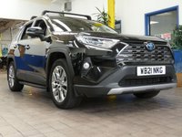 USED 2021 21 TOYOTA RAV4 2.5 VVT-I EXCEL 5d 219 BHP SAT NAV LEATHER HEATED SEATS CAMERA PARKING SENSORS 1 OWNER SERVICE HISTORY TOYOTA WARRANTY TILL APRIL 2031