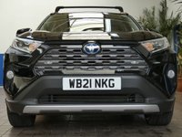 USED 2021 21 TOYOTA RAV4 2.5 VVT-I EXCEL 5d 219 BHP SAT NAV LEATHER HEATED SEATS CAMERA PARKING SENSORS 1 OWNER SERVICE HISTORY TOYOTA WARRANTY TILL APRIL 2031