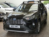 USED 2021 21 TOYOTA RAV4 2.5 VVT-I EXCEL 5d 219 BHP SAT NAV LEATHER HEATED SEATS CAMERA PARKING SENSORS 1 OWNER SERVICE HISTORY TOYOTA WARRANTY TILL APRIL 2031