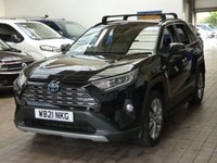 USED 2021 21 TOYOTA RAV4 2.5 VVT-I EXCEL 5d 219 BHP SAT NAV LEATHER HEATED SEATS CAMERA PARKING SENSORS 1 OWNER SERVICE HISTORY TOYOTA WARRANTY TILL APRIL 2031