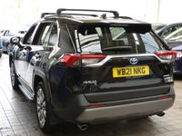 USED 2021 21 TOYOTA RAV4 2.5 VVT-I EXCEL 5d 219 BHP SAT NAV LEATHER HEATED SEATS CAMERA PARKING SENSORS 1 OWNER SERVICE HISTORY TOYOTA WARRANTY TILL APRIL 2031