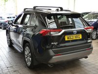 USED 2021 21 TOYOTA RAV4 2.5 VVT-I EXCEL 5d 219 BHP SAT NAV LEATHER HEATED SEATS CAMERA PARKING SENSORS 1 OWNER SERVICE HISTORY TOYOTA WARRANTY TILL APRIL 2031
