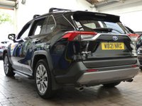 USED 2021 21 TOYOTA RAV4 2.5 VVT-I EXCEL 5d 219 BHP SAT NAV LEATHER HEATED SEATS CAMERA PARKING SENSORS 1 OWNER SERVICE HISTORY TOYOTA WARRANTY TILL APRIL 2031