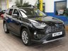 USED 2021 21 TOYOTA RAV4 2.5 VVT-I EXCEL 5d 219 BHP SAT NAV LEATHER HEATED SEATS CAMERA PARKING SENSORS 1 OWNER SERVICE HISTORY TOYOTA WARRANTY TILL APRIL 2031