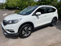 USED 2016 16 HONDA CR-V 1.6 I-DTEC EX 5d 158 BHP 18in ALLOYS-LEATHER-HTD SEATS