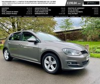 USED 2015 15 VOLKSWAGEN GOLF 1.4 MATCH TSI BLUEMOTION TECHNOLOGY 5d 120 BHP Lovely Versitile ULEZ Compliant VW Golf With Full Service History And Great Specification !