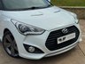 USED 2014 64 HYUNDAI VELOSTER 1.6 TURBO 4d 184 BHP FSH TO INCLUDE 10 STAMPS-2 KEYS.