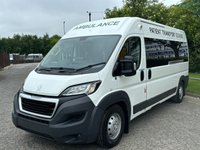 USED 2015 65 PEUGEOT BOXER 2.2 HDI 435 L3H2 [ AMBULANCE PTS ] WAV P/V 130 BHP Minibus / WAV Wheelchair / Scooter Lift /