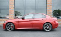 USED 2021 F ALFA ROMEO GIULIA TB VELOCE TI 4d 277 BHP PERFORMANCE PK / H&K / GTA RED