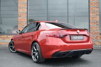 USED 2021 F ALFA ROMEO GIULIA TB VELOCE TI 4d 277 BHP PERFORMANCE PK / H&K / GTA RED