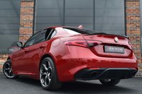 USED 2021 F ALFA ROMEO GIULIA TB VELOCE TI 4d 277 BHP PERFORMANCE PK / H&K / GTA RED
