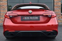 USED 2021 F ALFA ROMEO GIULIA TB VELOCE TI 4d 277 BHP PERFORMANCE PK / H&K / GTA RED