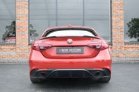 USED 2021 F ALFA ROMEO GIULIA TB VELOCE TI 4d 277 BHP PERFORMANCE PK / H&K / GTA RED