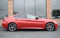 USED 2021 F ALFA ROMEO GIULIA TB VELOCE TI 4d 277 BHP PERFORMANCE PK / H&K / GTA RED