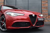 USED 2021 F ALFA ROMEO GIULIA TB VELOCE TI 4d 277 BHP PERFORMANCE PK / H&K / GTA RED