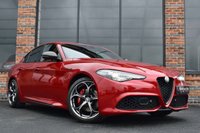 USED 2021 F ALFA ROMEO GIULIA TB VELOCE TI 4d 277 BHP PERFORMANCE PK / H&K / GTA RED