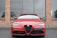 USED 2021 F ALFA ROMEO GIULIA TB VELOCE TI 4d 277 BHP PERFORMANCE PK / H&K / GTA RED