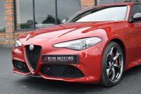 USED 2021 F ALFA ROMEO GIULIA TB VELOCE TI 4d 277 BHP PERFORMANCE PK / H&K / GTA RED