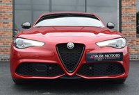 USED 2021 F ALFA ROMEO GIULIA TB VELOCE TI 4d 277 BHP PERFORMANCE PK / H&K / GTA RED