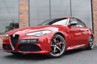 USED 2021 F ALFA ROMEO GIULIA TB VELOCE TI 4d 277 BHP PERFORMANCE PK / H&K / GTA RED