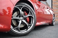 USED 2021 F ALFA ROMEO GIULIA TB VELOCE TI 4d 277 BHP PERFORMANCE PK / H&K / GTA RED