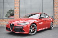 USED 2021 F ALFA ROMEO GIULIA TB VELOCE TI 4d 277 BHP PERFORMANCE PK / H&K / GTA RED