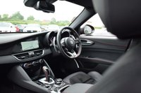 USED 2021 F ALFA ROMEO GIULIA TB VELOCE TI 4d 277 BHP PERFORMANCE PK / H&K / GTA RED