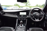USED 2021 F ALFA ROMEO GIULIA TB VELOCE TI 4d 277 BHP PERFORMANCE PK / H&K / GTA RED