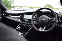 USED 2021 F ALFA ROMEO GIULIA TB VELOCE TI 4d 277 BHP PERFORMANCE PK / H&K / GTA RED